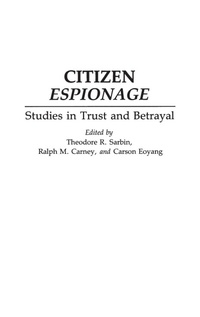 Enlarge image Cover: Citizen Espionage - Praeger Publishers Inc