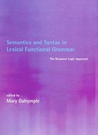 Abbildung von: Semantics and Syntax in Lexical Functional Grammar - MIT Press