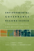 Cover: Environmental Governance Reconsidered - MIT Press