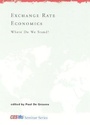 Cover: Exchange Rate Economics - MIT Press