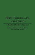 Cover: Hope, Intolerance, and Greed - Praeger Publishers Inc