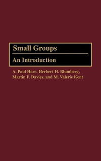 Enlarge image Cover: Small Groups - Praeger Publishers Inc