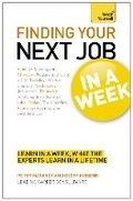 Cover: Finding Your Next Job in a Week: Teach Yourself - TEACH YOURSELF