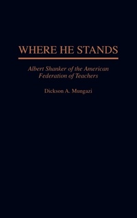 Abbildung von: Where He Stands - Praeger Publishers Inc