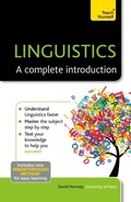 Cover: Linguistics: A Complete Introduction: Teach Yourself - TEACH YOURSELF