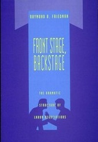Abbildung von: Front Stage, Backstage - MIT Press