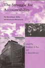 Cover: The Struggle for Accountability - MIT Press