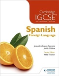 Cover: Cambridge IGCSE (R) and International Certificate Spanish Foreign Language - Hodder Education