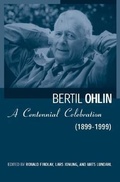 Cover: Bertil Ohlin - MIT Press