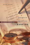 Cover: Microeconomics of Banking - MIT Press