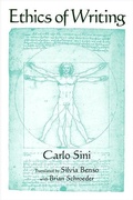 Cover: Ethics of Writing - State University of New York Press