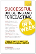 Cover: Successful Budgeting and Forecasting in a Week: Teach Yourself - TEACH YOURSELF
