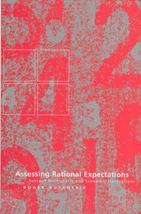 Enlarge image Cover: Assessing Rational Expectations - MIT Press