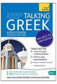 Enlarge image Cover: Keep Talking Greek Audio Course - Ten Days to Confidence - TEACH YOURSELF
