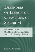 Cover: Defenders of Liberty or Champions of Security? - State University of New York Press