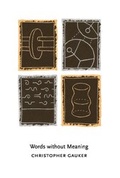 Cover: Words without Meaning - Bradford Books
