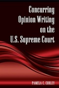 Cover: Concurring Opinion Writing on the U.S. Supreme Court - State University of New York Press