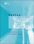 Cover: The Syntax of Time - MIT Press