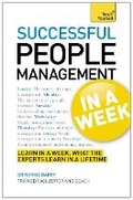 Cover: Successful People Management in a Week: Teach Yourself - TEACH YOURSELF
