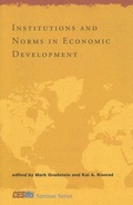 Cover: Institutions and Norms in Economic Development - MIT Press