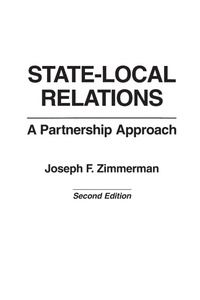 Enlarge image Cover: State-Local Relations - Praeger Publishers Inc