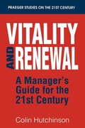 Cover: Vitality and Renewal - Praeger Publishers Inc