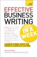 Cover: Effective Business Writing in a Week: Teach Yourself - Teach Yourself Books