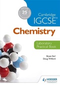 Cover: Cambridge IGCSE Chemistry Laboratory Practical Book - Hodder Education