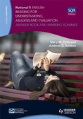 Cover: National 5 English: Reading for Understanding, Analysis and Evaluation Answer Book and Marking Schemes - Hodder Education