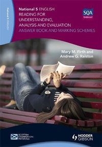 Enlarge image Cover: National 5 English: Reading for Understanding, Analysis and Evaluation Answer Book and Marking Schemes - Hodder Education