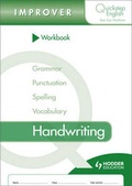 Cover: Quickstep English Workbook Handwriting Improver Stage - Hodder Education