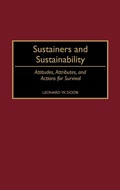 Cover: Sustainers and Sustainability - Praeger Publishers Inc