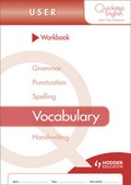 Cover: Quickstep English Workbook Vocabulary User Stage - Hodder Education