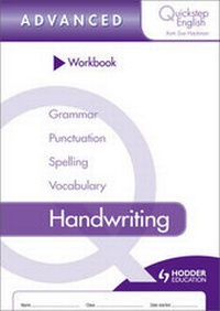 Enlarge image Cover: Quickstep English Workbook Handwriting Advanced Stage - Hodder Education