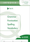 Cover: Quickstep English Test A Improver Stage - Hodder Education