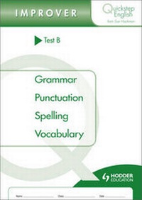 Enlarge image Cover: Quickstep English Test B Improver Stage - Hodder Education