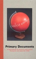 Cover: Primary Documents - MIT Press