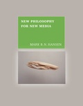 Cover: New Philosophy for New Media - MIT Press
