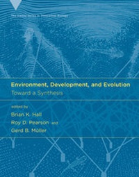 Enlarge image Cover: Environment, Development, and Evolution - Bradford Books