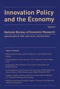Cover: Innovation Policy and the Economy: Volume 1 - MIT Press
