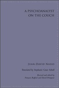 Cover: A Psychoanalyst on the Couch - State University of New York Press