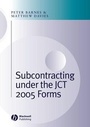 Cover: Subcontracting Under the JCT 2005 Forms - Wiley-Blackwell