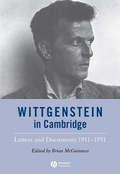 Cover: Wittgenstein in Cambridge - Wiley-Blackwell