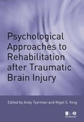 Cover: Psychological Approaches to Rehabilitation after Traumatic Brain Injury - Wiley-Blackwell