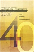 Cover: Papers of the Fortieth Algonquian Conference - State University of New York Press