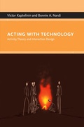 Cover: Acting with Technology - MIT Press