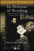 Cover: In Defense of Reading - Wiley-Blackwell