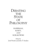 Cover: Debating the State of Philosophy - Praeger Publishers Inc
