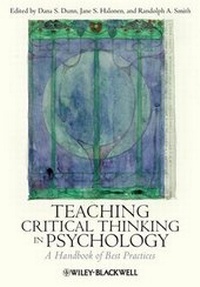 Abbildung von: Teaching Critical Thinking in Psychology - Wiley-Blackwell