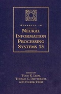 Cover: Advances in Neural Information Processing Systems 13 - Bradford Books